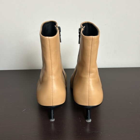 RAG and BONE Rio leather ankle boots Light Brown Pointed Toe Shoe Size 38 US 8 - Picture 8 of 16